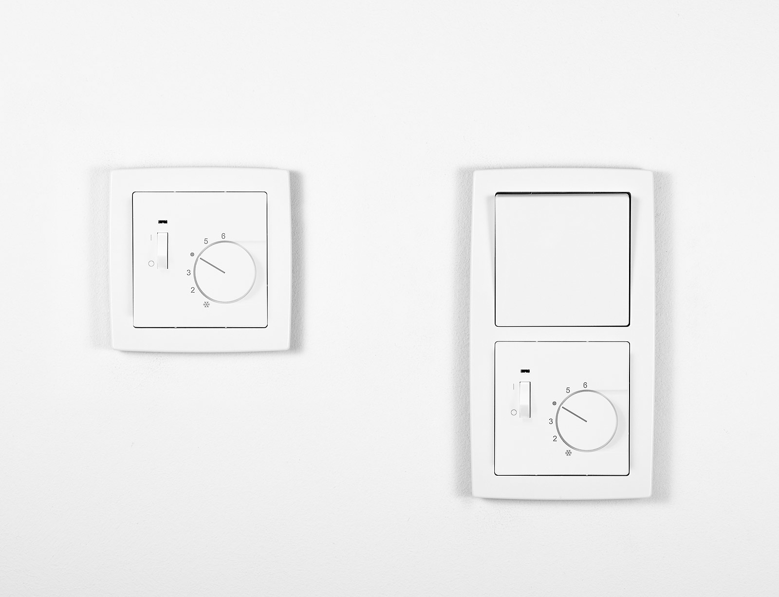 Nikou Mechanischer Raumthermostat – AC 220V, 10–30 °C, Für Gebläsekonvektor & Kessel, Aufputz-Montage, Stabil, ±1 °C Genauigkeit, Modell WSK-7