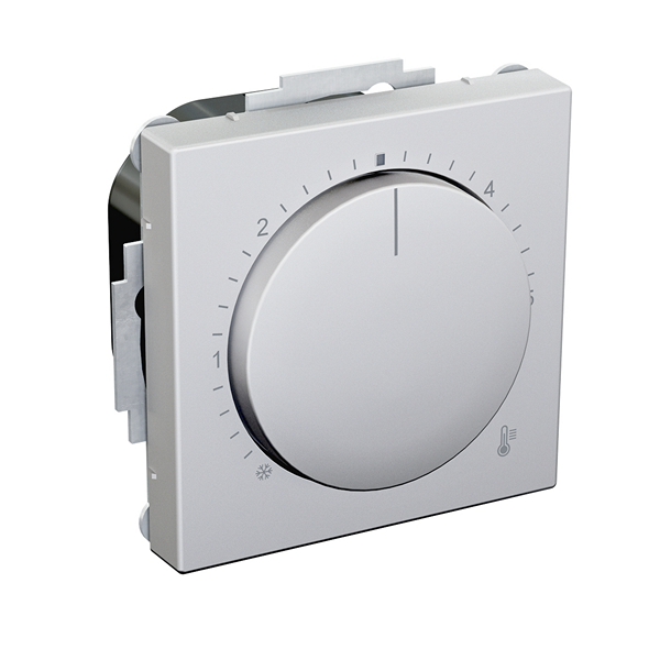 Bild von TRE-6210 (alu/BJ) Raumtemperaturregler für Schalterprogramm Busch-Jaeger future linear - aluminium