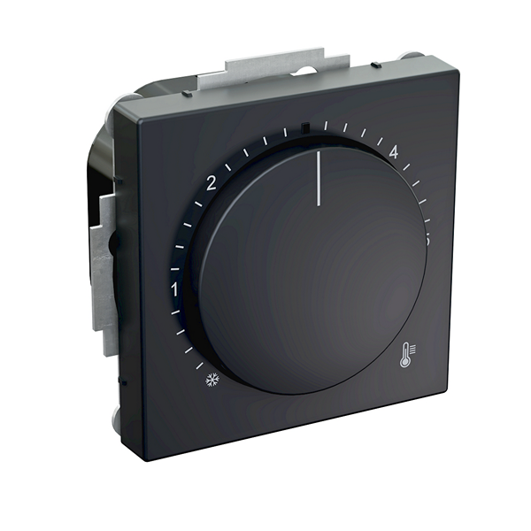 Bild von TRE-6210 (swm/BJ) Raumtemperaturregler für Schalterprogramm Busch-Jaeger future linear - schwarz